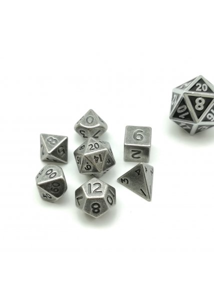 10mm Mini Metal Dice - Gunmetal